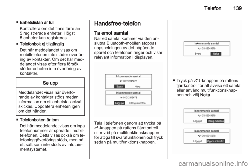 OPEL MOKKA 2013  Handbok för infotainmentsystem 