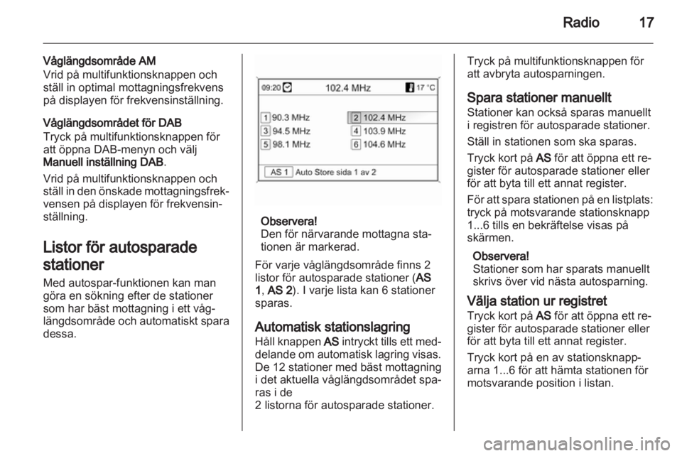 OPEL MOKKA 2013  Handbok för infotainmentsystem 
