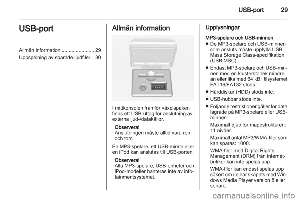 OPEL MOKKA 2013  Handbok för infotainmentsystem 