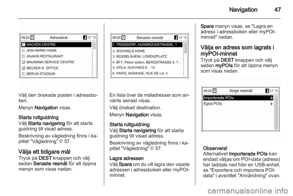 OPEL MOKKA 2013  Handbok för infotainmentsystem 