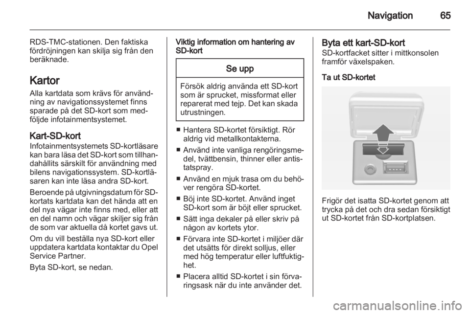 OPEL MOKKA 2013  Handbok för infotainmentsystem 