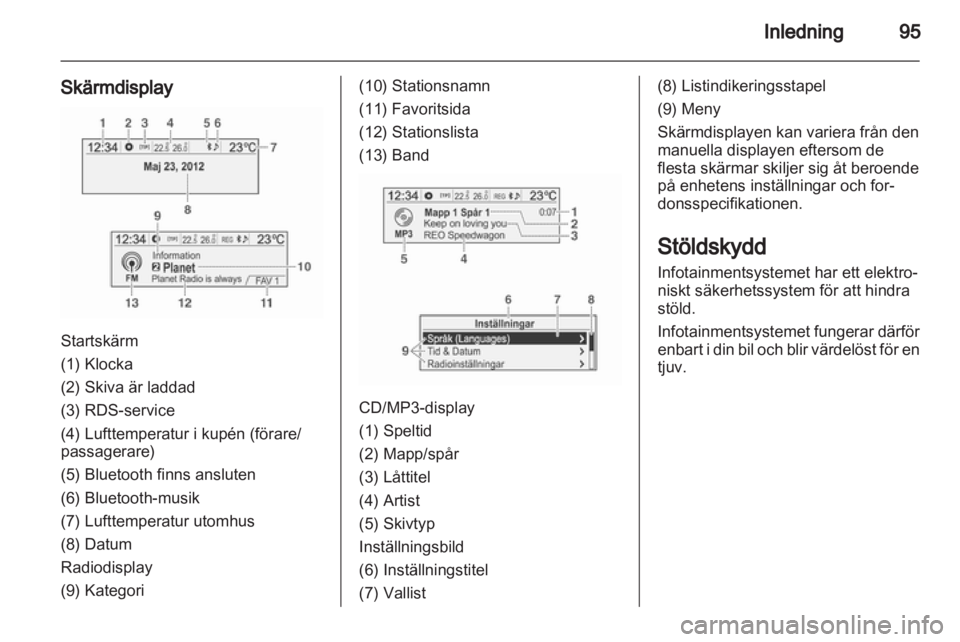 OPEL MOKKA 2013  Handbok för infotainmentsystem 