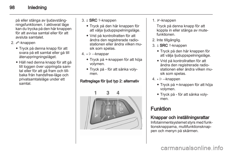 OPEL MOKKA 2013  Handbok för infotainmentsystem 