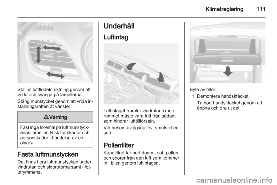 OPEL MOKKA 2013  Instruktionsbok 