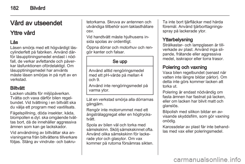 OPEL MOKKA 2013  Instruktionsbok 