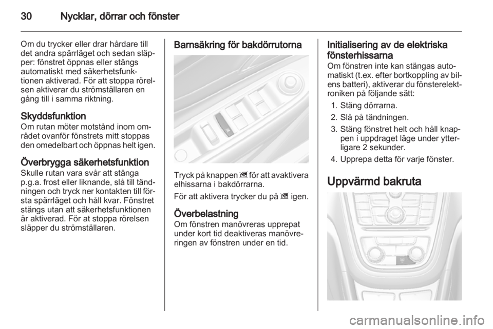 OPEL MOKKA 2013  Instruktionsbok 