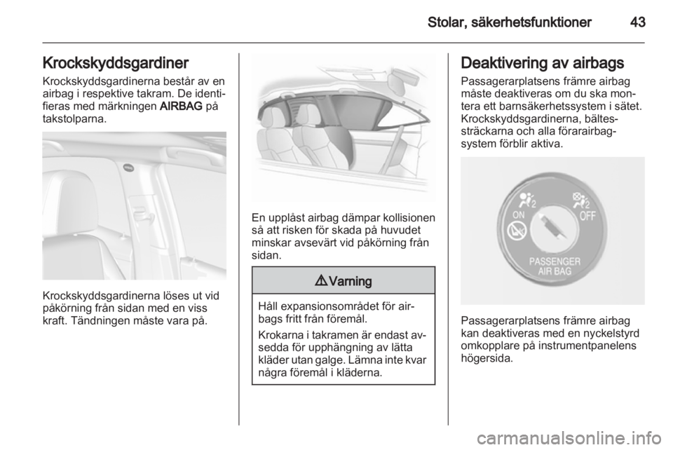 OPEL MOKKA 2013  Instruktionsbok 