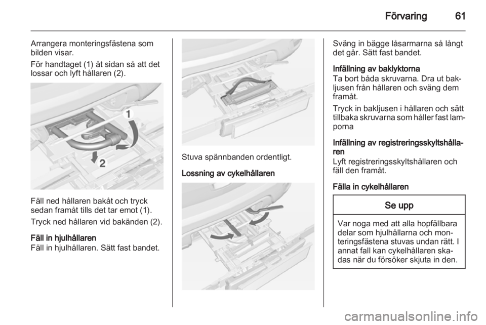 OPEL MOKKA 2013  Instruktionsbok 