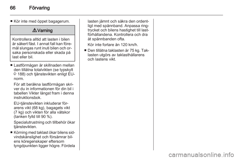 OPEL MOKKA 2013  Instruktionsbok 