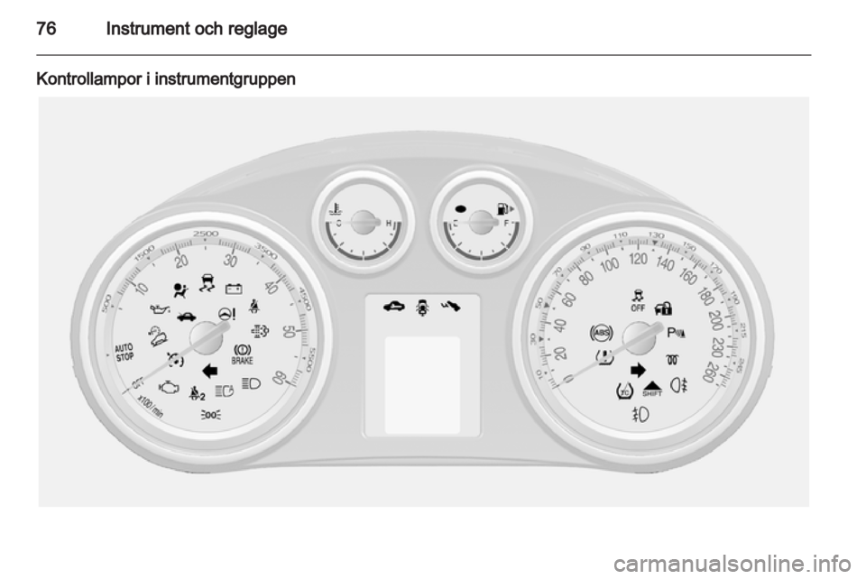 OPEL MOKKA 2013  Instruktionsbok 