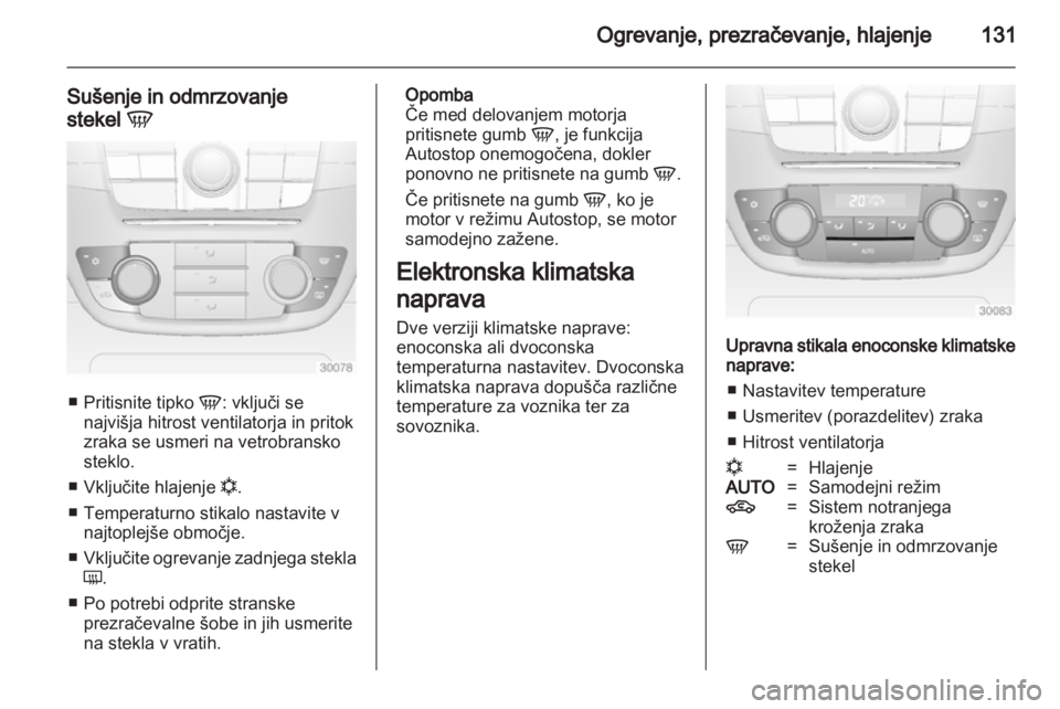 OPEL INSIGNIA 2013.5  Uporabniški priročnik 