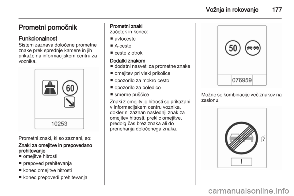 OPEL INSIGNIA 2013.5  Uporabniški priročnik 