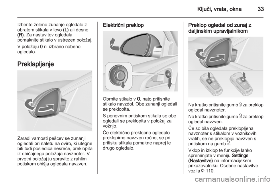OPEL INSIGNIA 2013.5  Uporabniški priročnik 