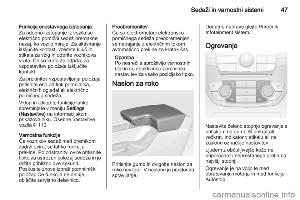 OPEL INSIGNIA 2013.5  Uporabniški priročnik 