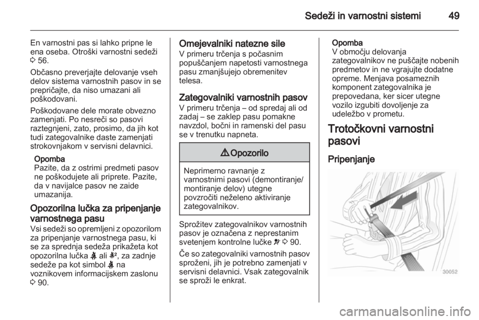 OPEL INSIGNIA 2013.5  Uporabniški priročnik 