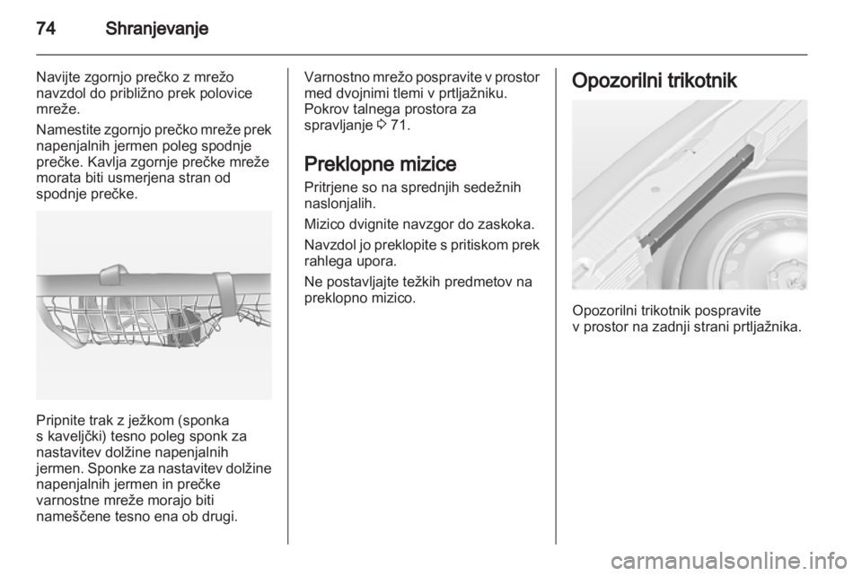 OPEL MERIVA 2011  Uporabniški priročnik 