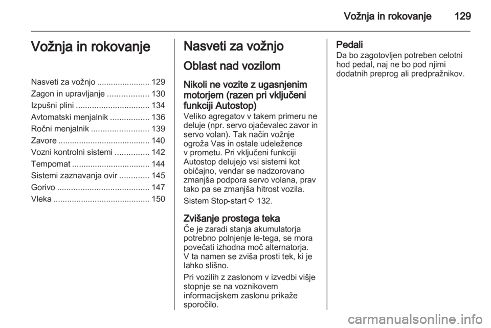 OPEL MERIVA 2012  Uporabniški priročnik 