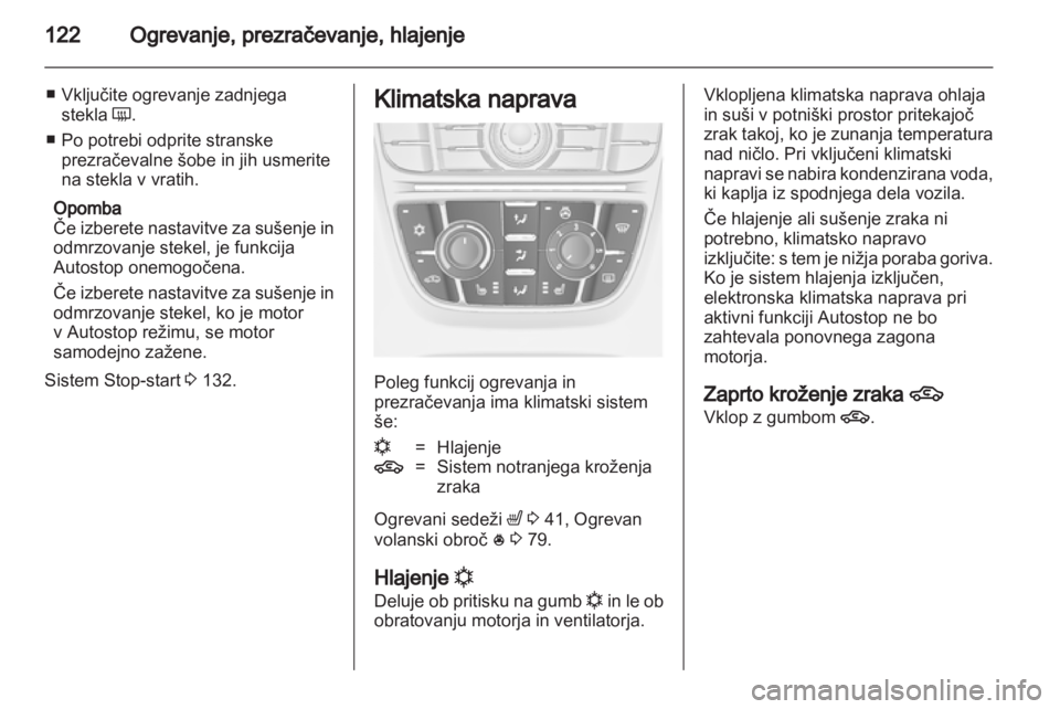 OPEL MERIVA 2012.5  Uporabniški priročnik 