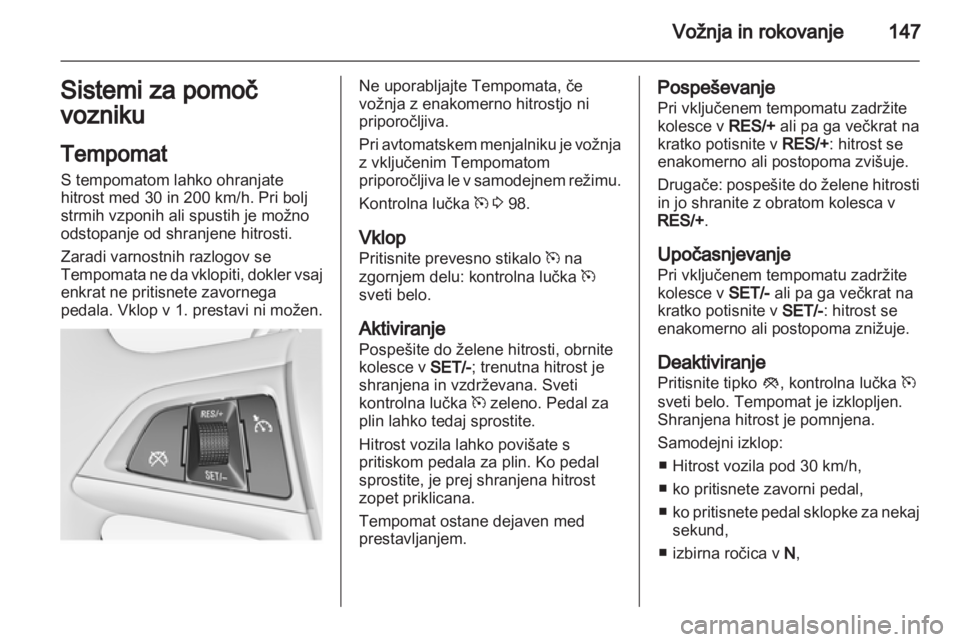OPEL MERIVA 2013.5  Uporabniški priročnik 