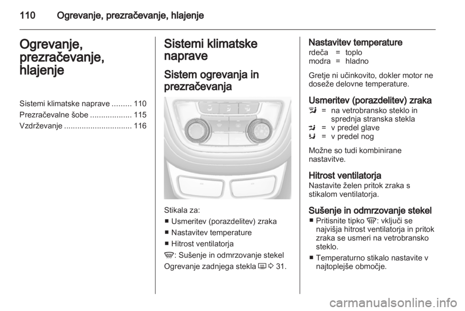 OPEL MOKKA 2013  Uporabniški priročnik 