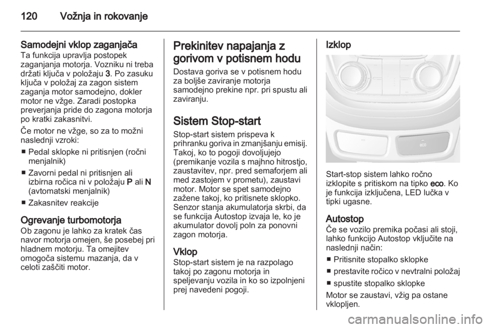 OPEL MOKKA 2013  Uporabniški priročnik 