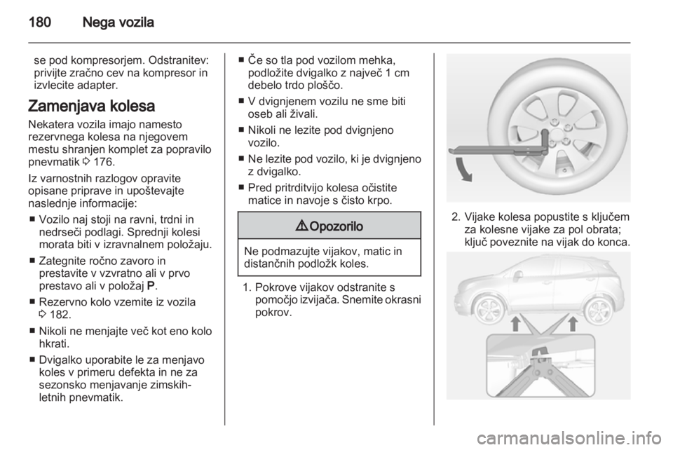 OPEL MOKKA 2013  Uporabniški priročnik 