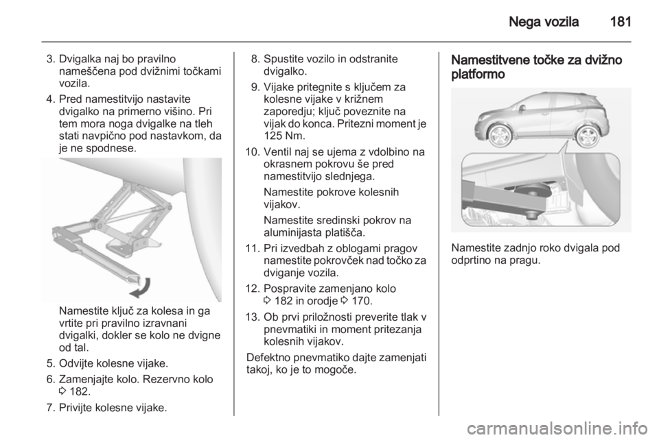 OPEL MOKKA 2013  Uporabniški priročnik 