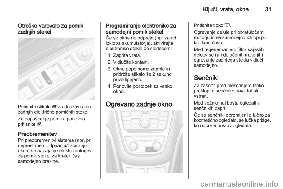 OPEL MOKKA 2013  Uporabniški priročnik 