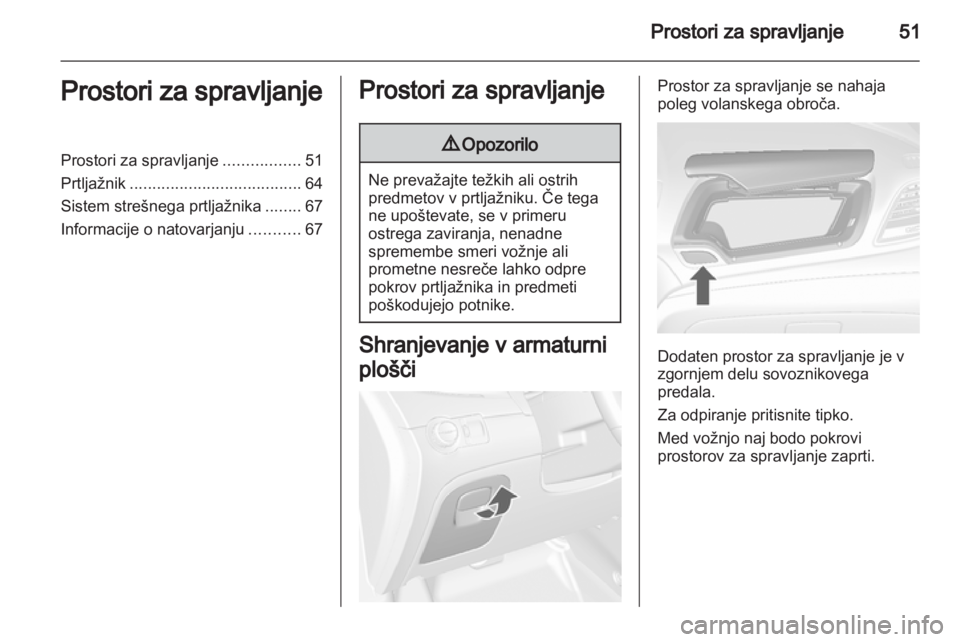 OPEL MOKKA 2013  Uporabniški priročnik 