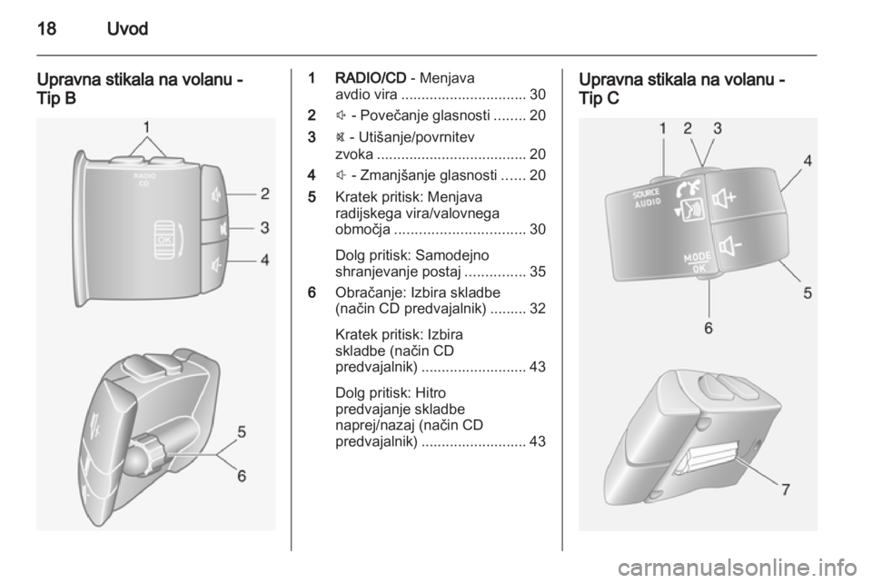 OPEL MOVANO_B 2012.5  Navodila za uporabo Infotainment sistema 
