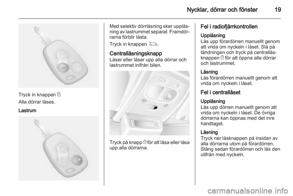 OPEL MOVANO_B 2010.5  Instruktionsbok 