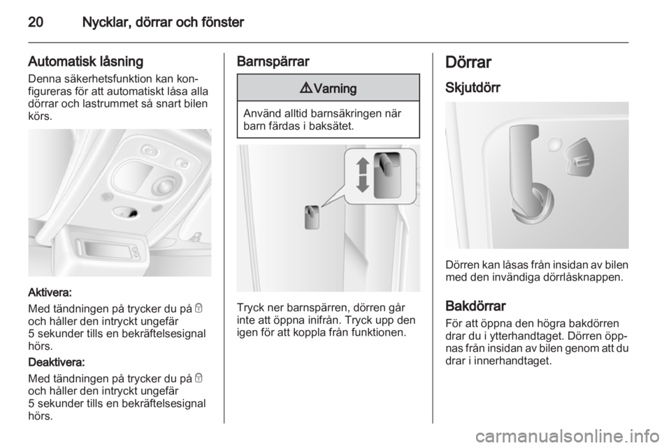 OPEL MOVANO_B 2010.5  Instruktionsbok 