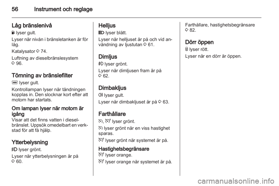 OPEL MOVANO_B 2010.5  Instruktionsbok 