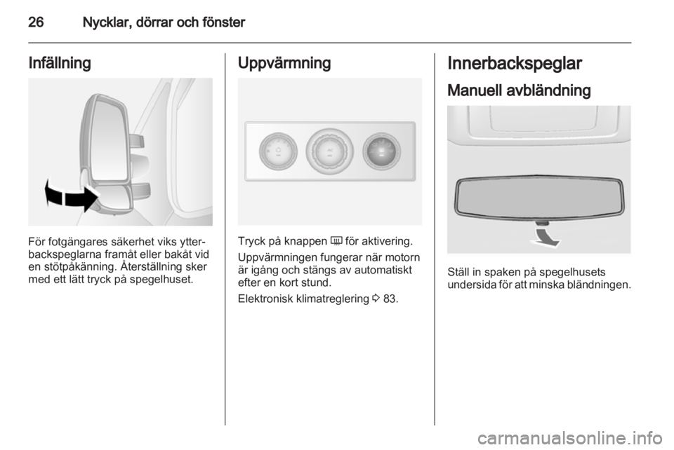 OPEL MOVANO_B 2011.5  Instruktionsbok 