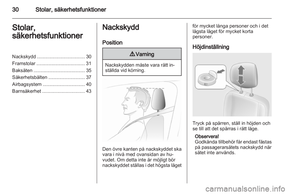 OPEL MOVANO_B 2011.5  Instruktionsbok 