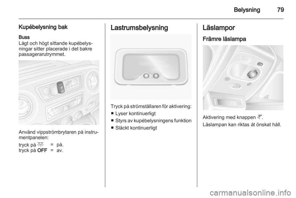OPEL MOVANO_B 2011.5  Instruktionsbok 