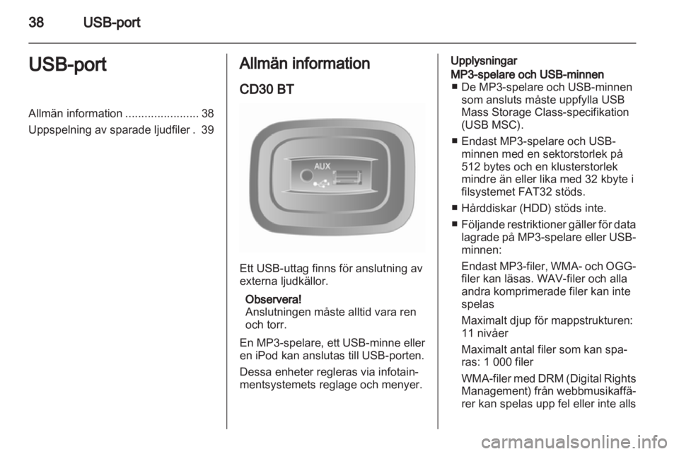 OPEL MOVANO_B 2012  Handbok för infotainmentsystem 