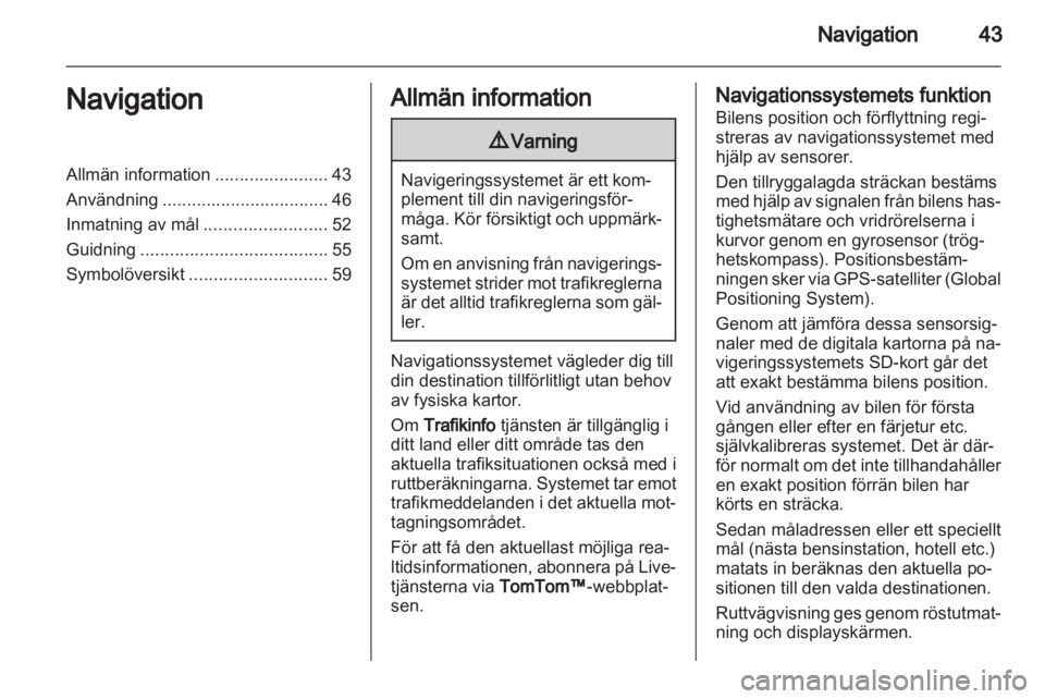 OPEL MOVANO_B 2012  Handbok för infotainmentsystem 
