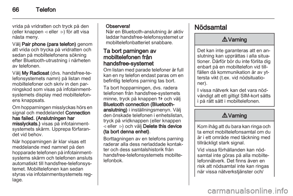 OPEL VIVARO 2012  Handbok för infotainmentsystem 