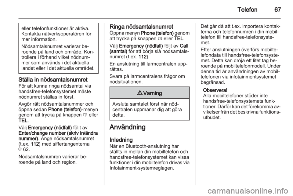 OPEL VIVARO 2012  Handbok för infotainmentsystem 