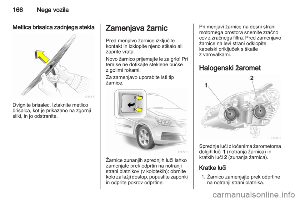 OPEL ZAFIRA 2011.5  Uporabniški priročnik 