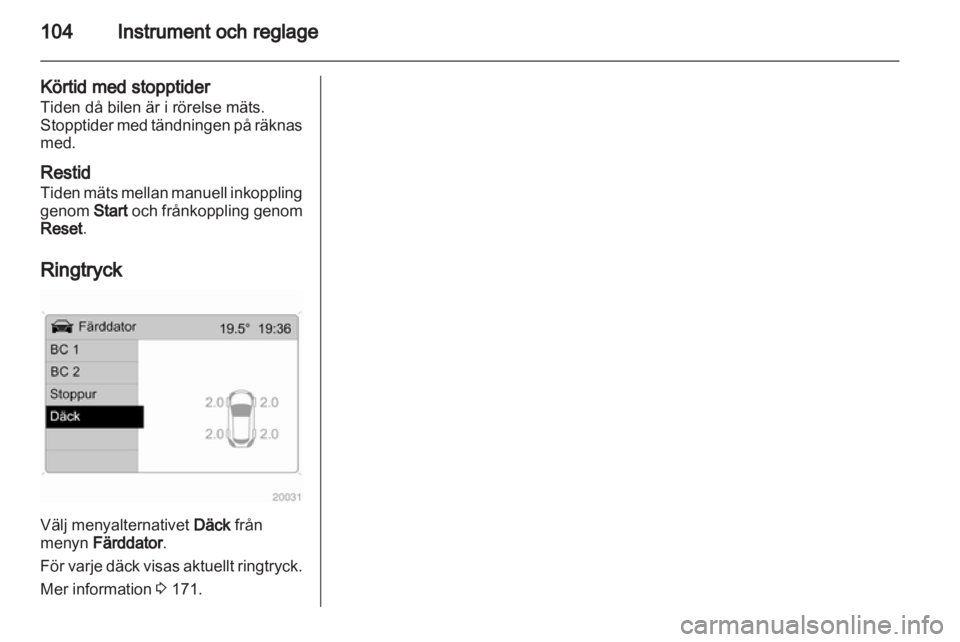 OPEL ZAFIRA 2010  Instruktionsbok 