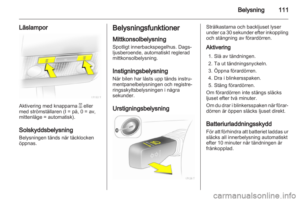 OPEL ZAFIRA 2010  Instruktionsbok 