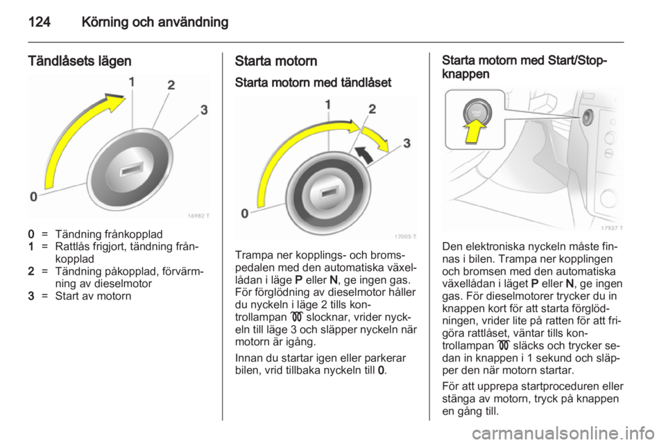 OPEL ZAFIRA 2010  Instruktionsbok 