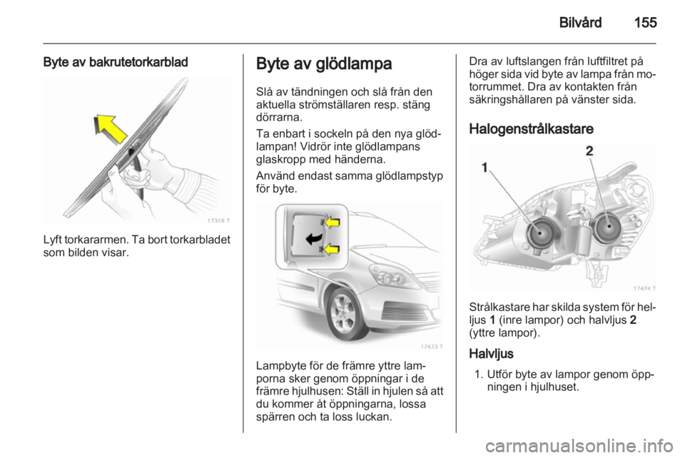 OPEL ZAFIRA 2010  Instruktionsbok 
