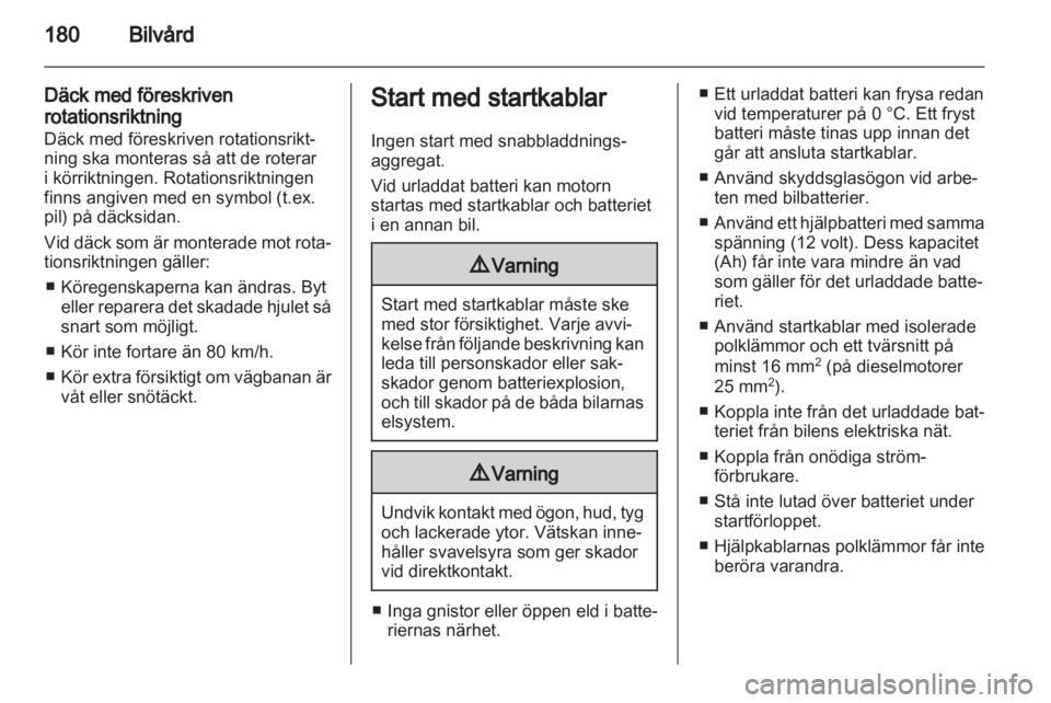 OPEL ZAFIRA 2010  Instruktionsbok 