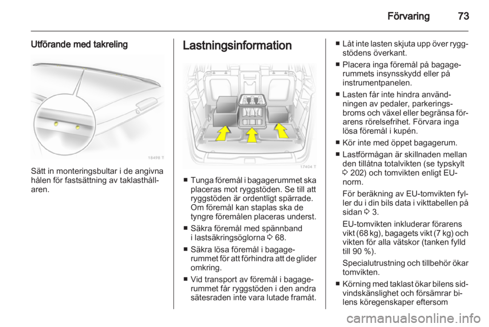 OPEL ZAFIRA 2010  Instruktionsbok 