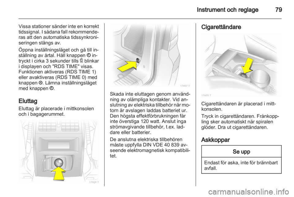OPEL ZAFIRA 2010  Instruktionsbok 