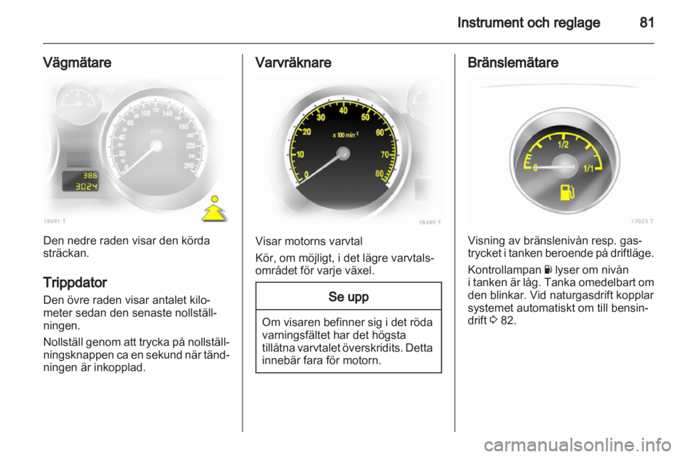 OPEL ZAFIRA 2010  Instruktionsbok 