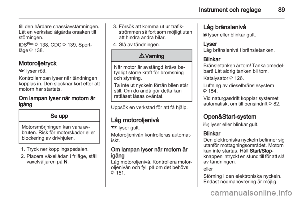 OPEL ZAFIRA 2010  Instruktionsbok 